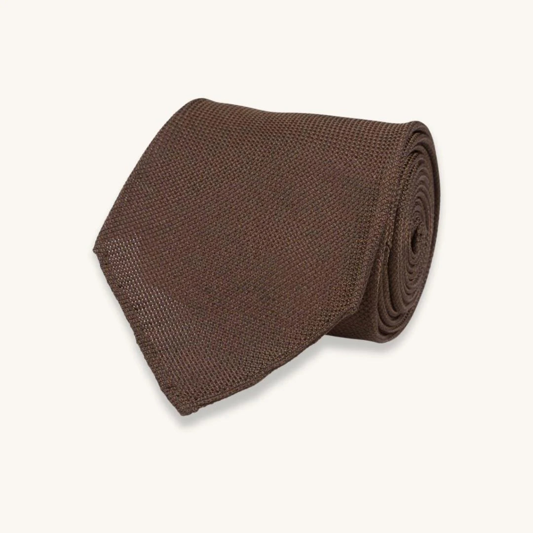 Portia Tie Garza Silk Brown