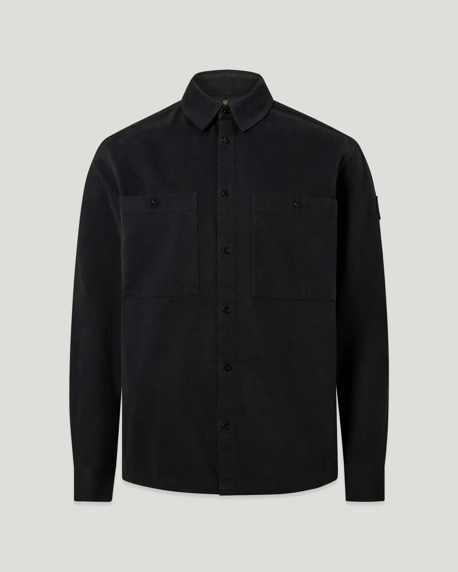 Belstaff Outpost Shirt Cotton Herringbone