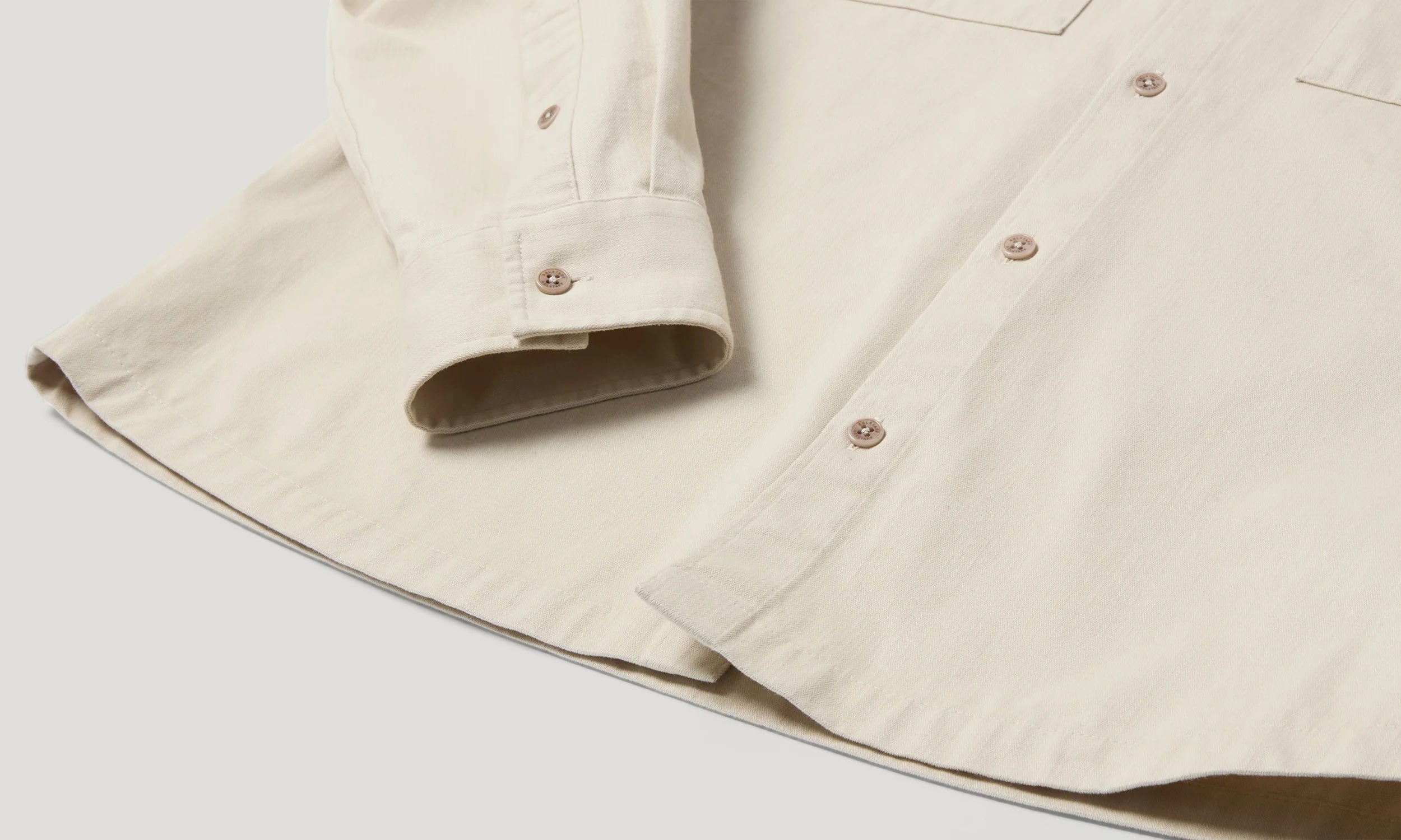 Belstaff Outpost Shirt Cotton Herringbone