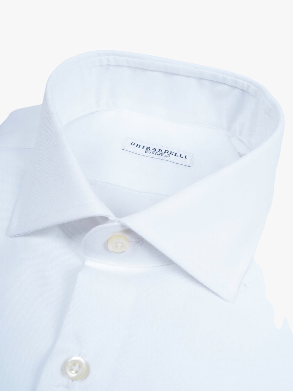 Ghirardelli 1911 Business Cut-Away Shirt White