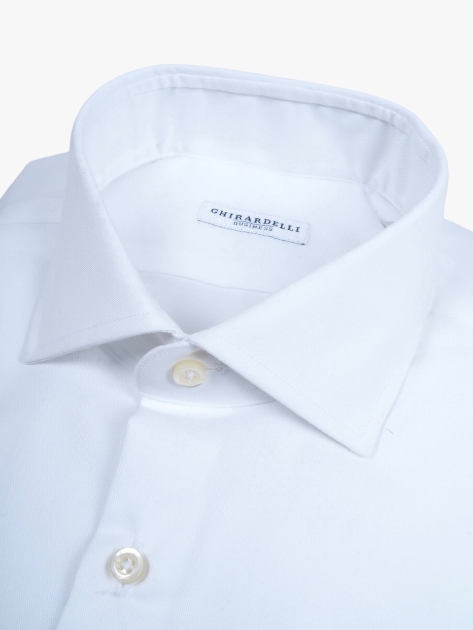 Ghirardelli 1911 Business Cut-Away Shirt White