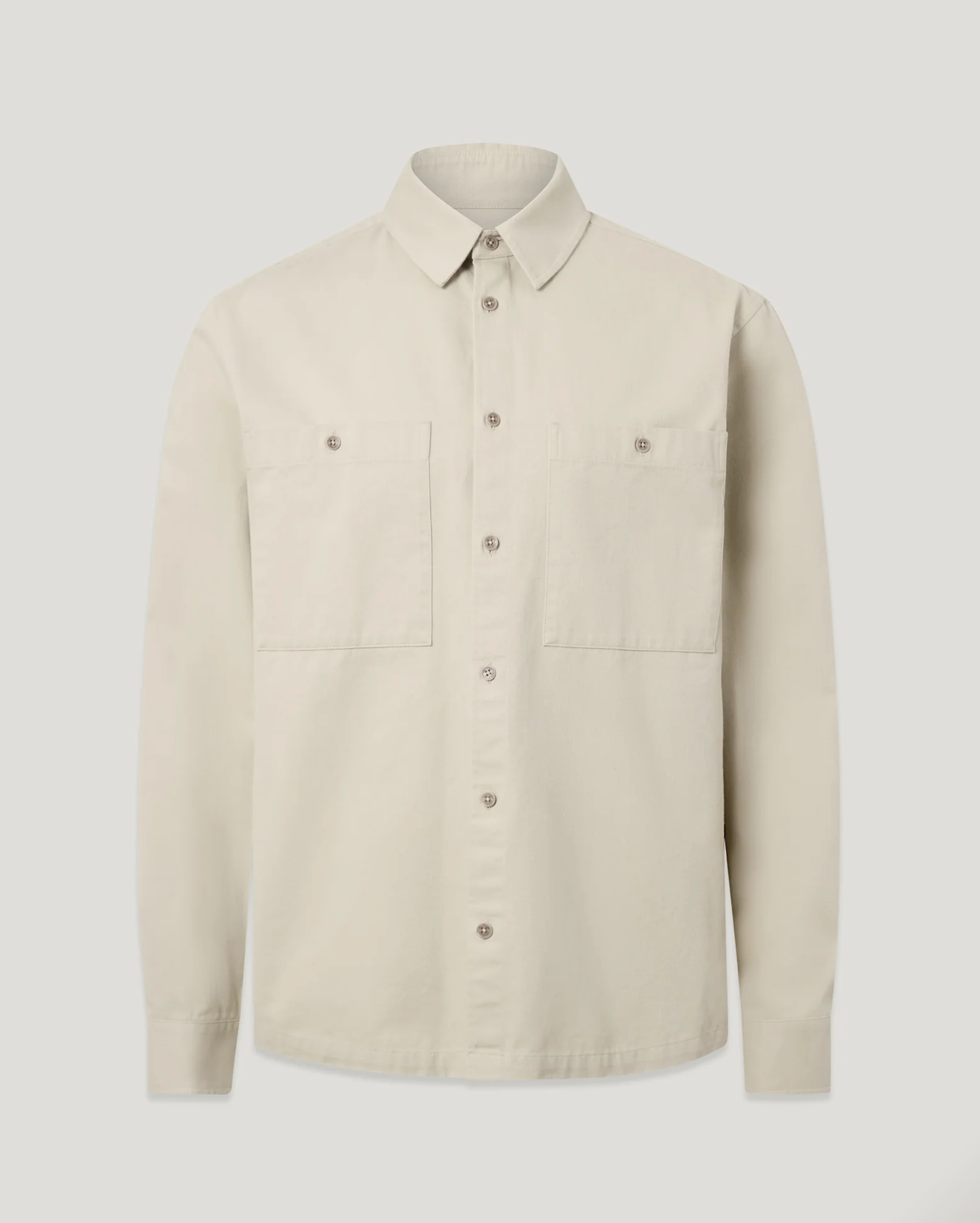 Belstaff Outpost Shirt Cotton Herringbone