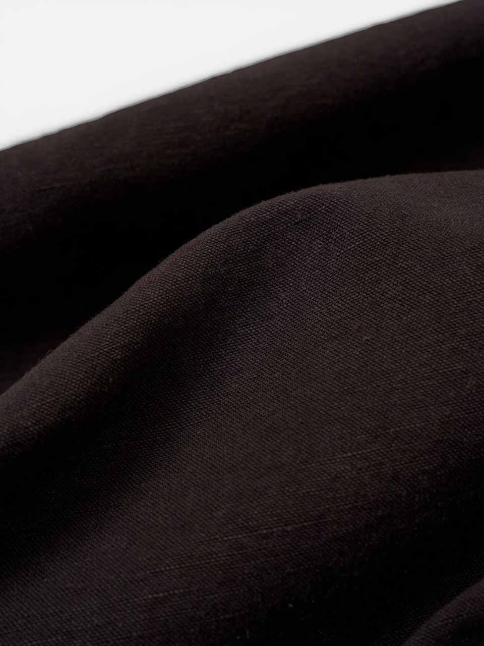 Licorice Lyo Linen Mix Coverall Jacket Brown