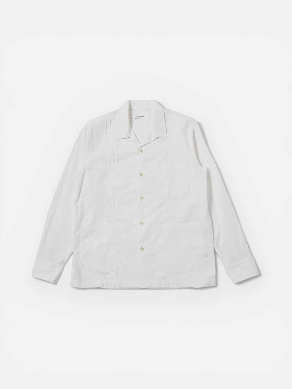 Poplin Dwight Overshirt White