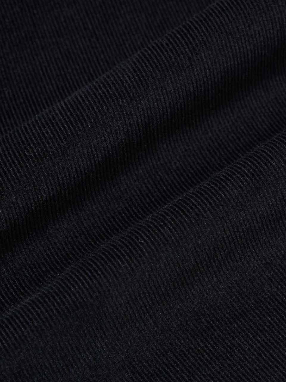 Organic Fine Cord Duty Jacket Black