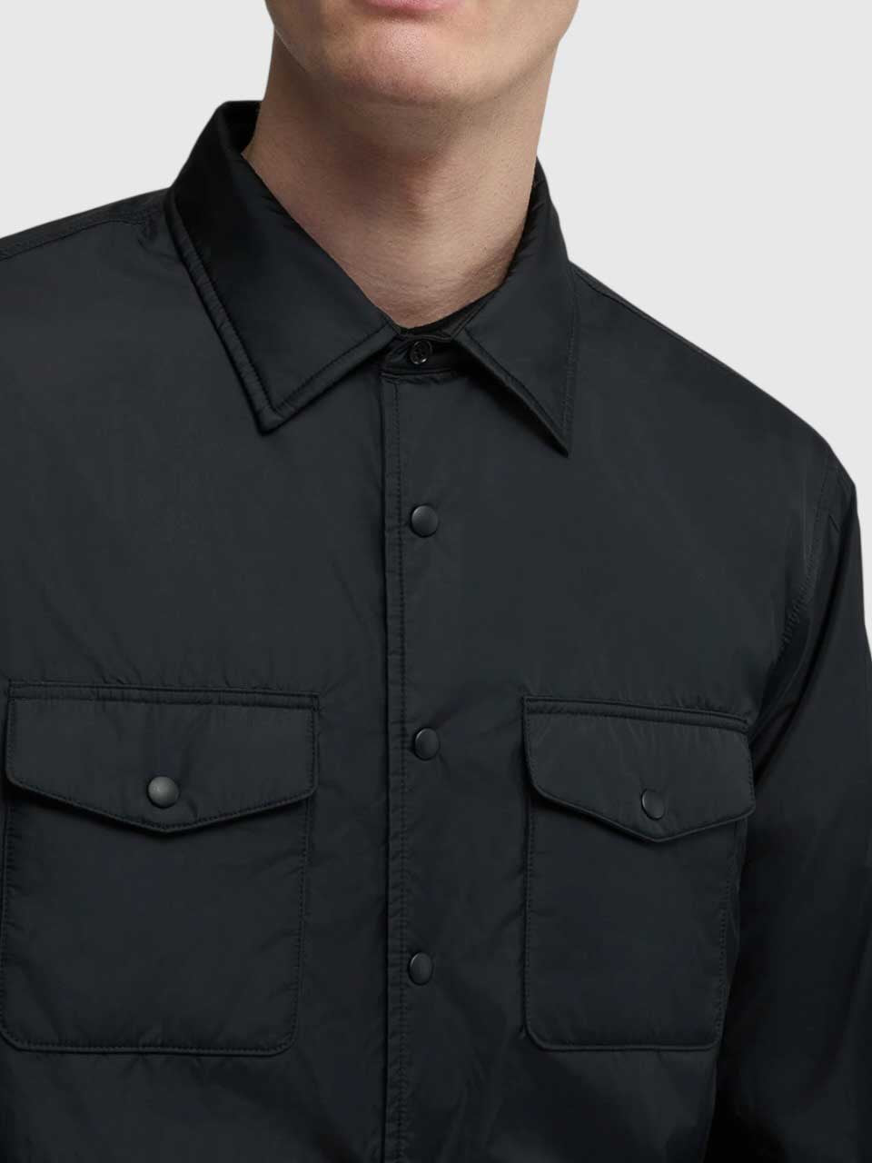 Lightweight Nylon Jacket Black