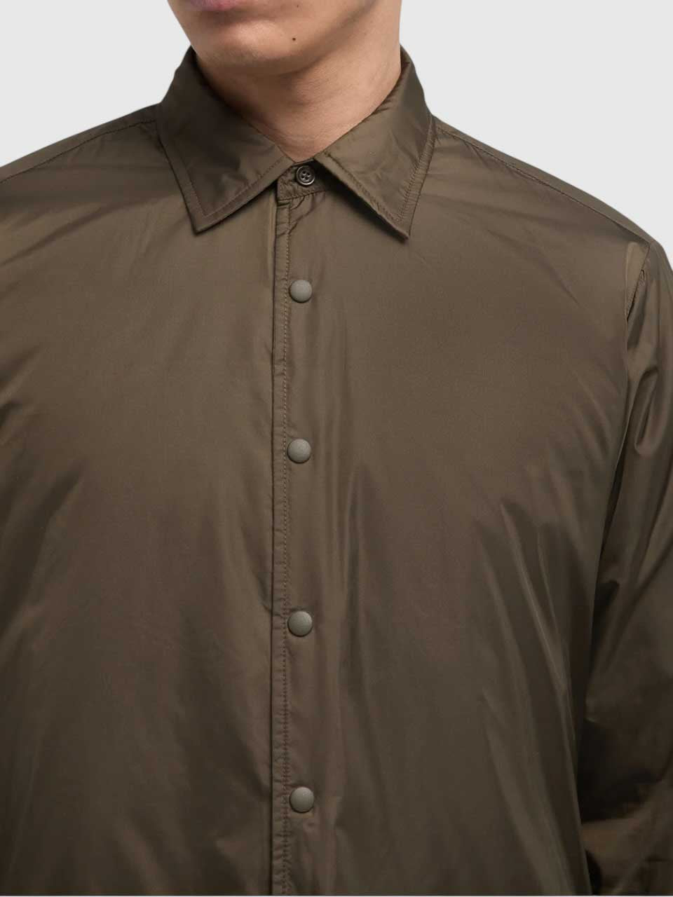 Water Repellent Overshirt Green