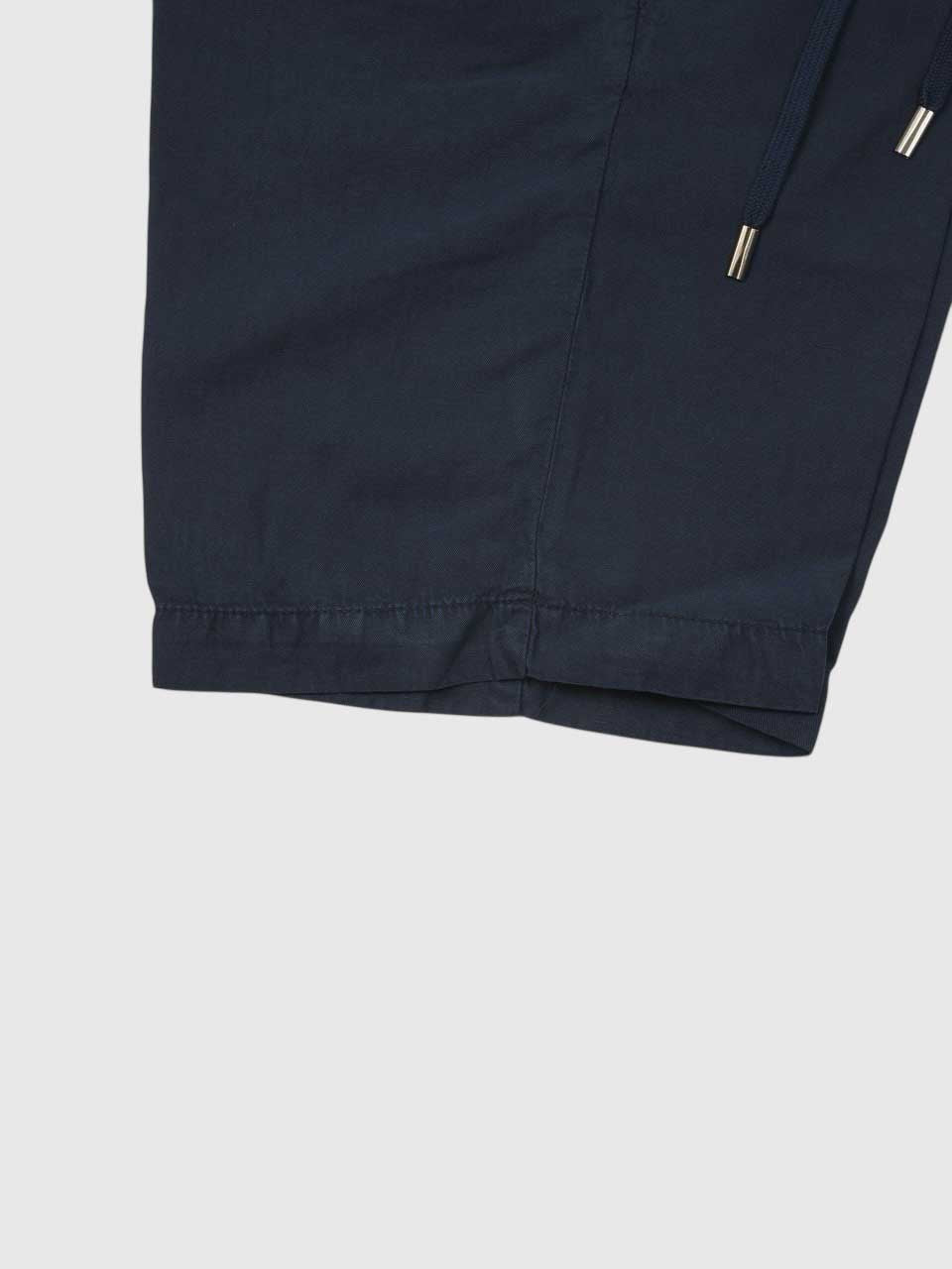 Linen Cotton Shorts Navy