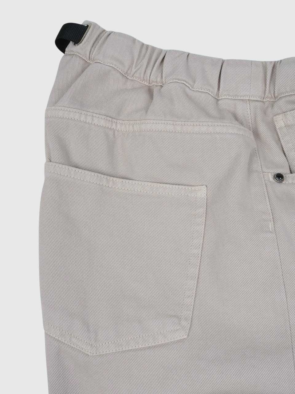 Loose Fit Jeans Beige