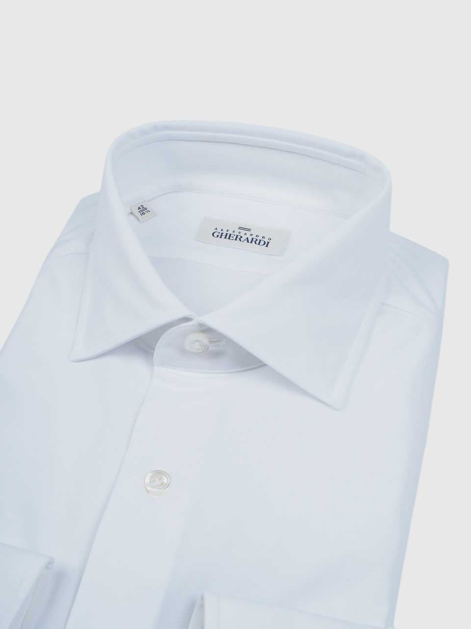 Stretched Business Shirt White