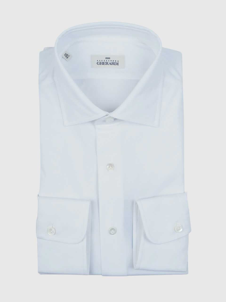 Stretched Business Shirt White