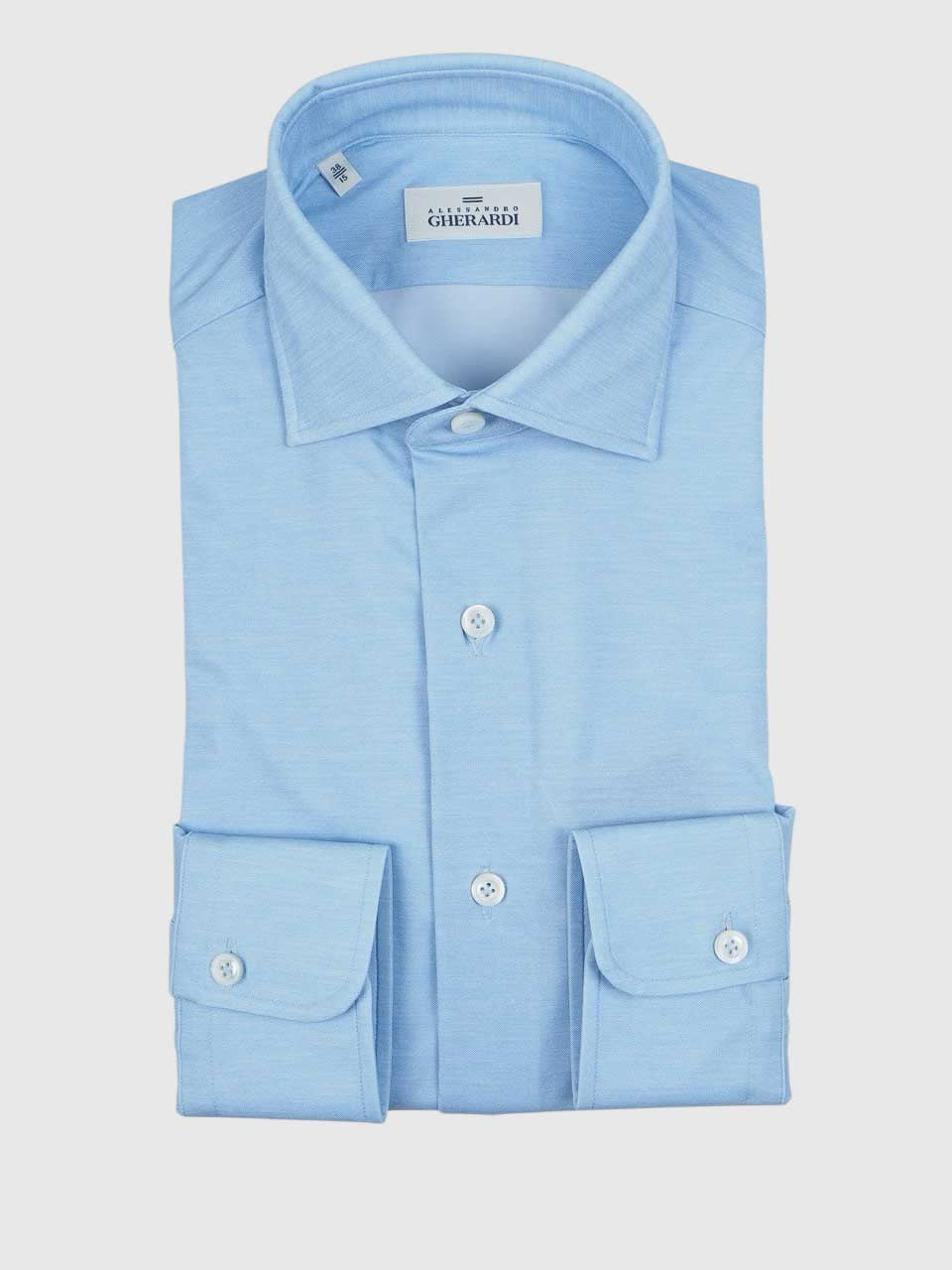 Stretched Business Shirt Blue