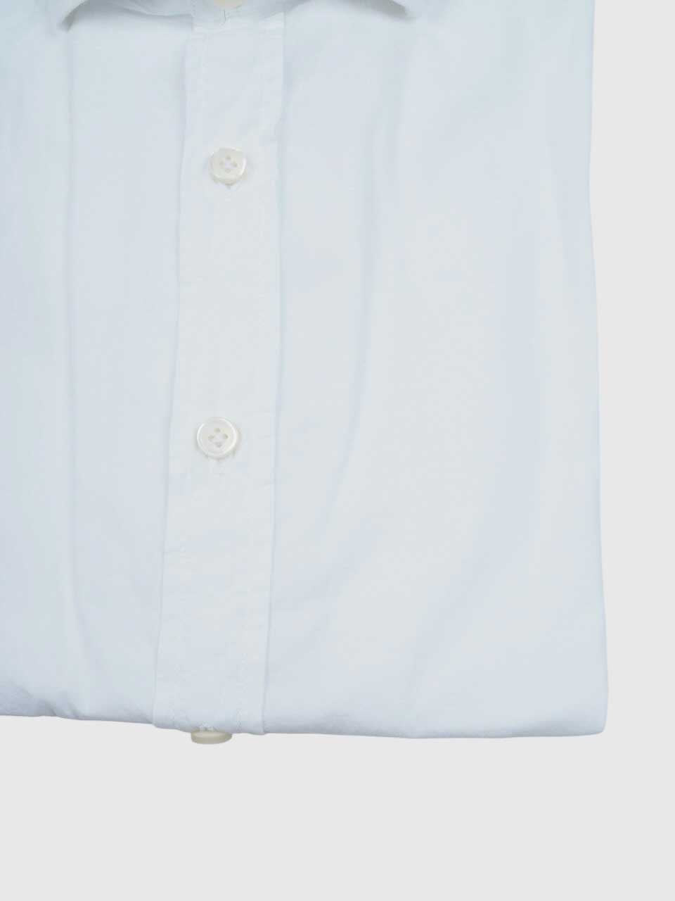 Light Summer Cotton Shirt White