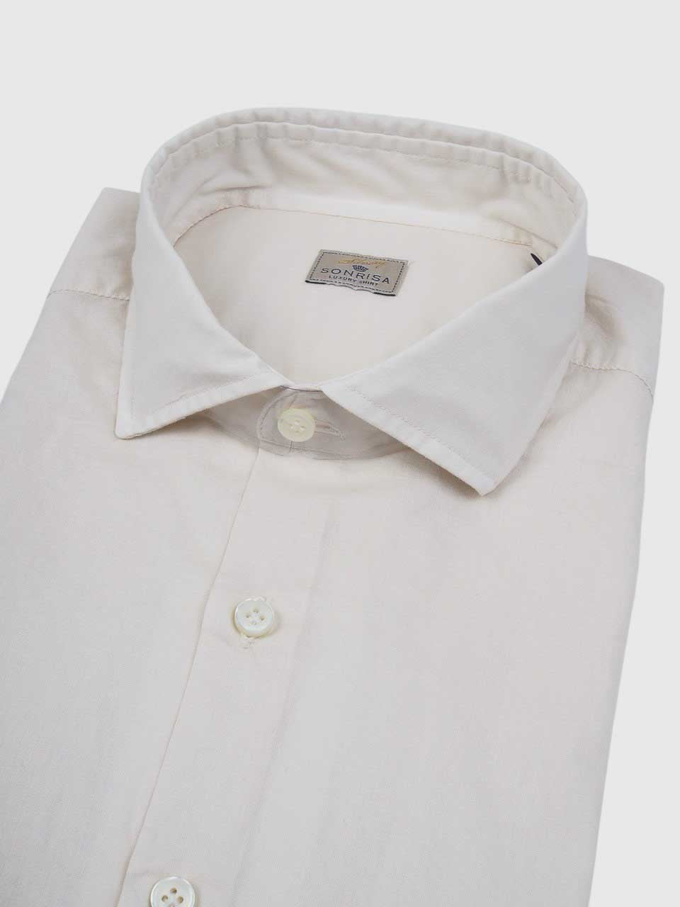 Light Summer Cotton Shirt Beige