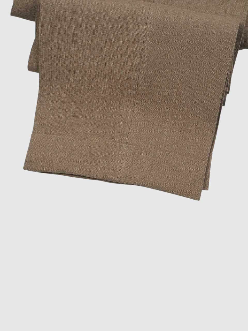 Barba Napoli Linen Trousers Camel