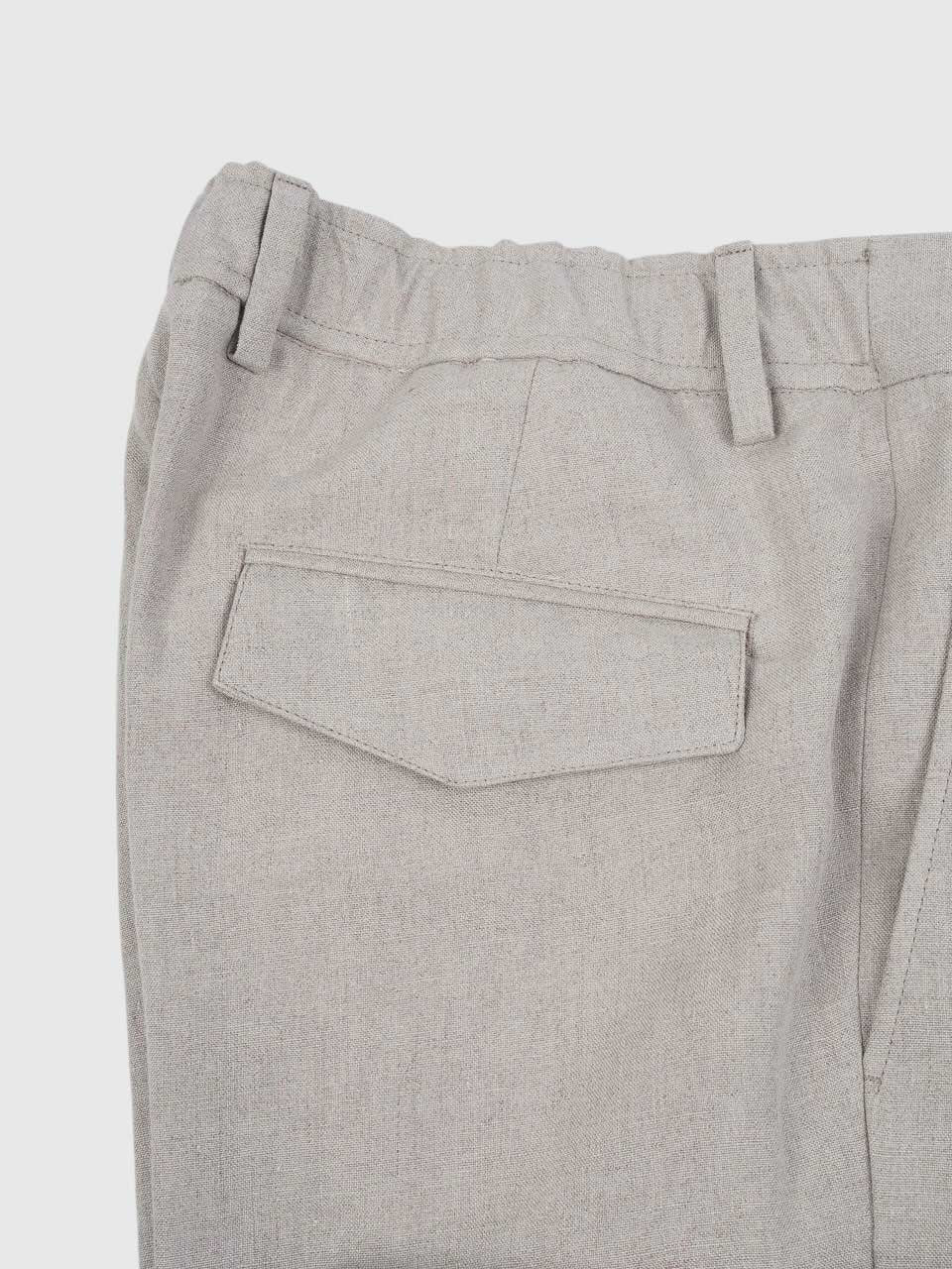 Barba Napoli Linen Trousers Beige