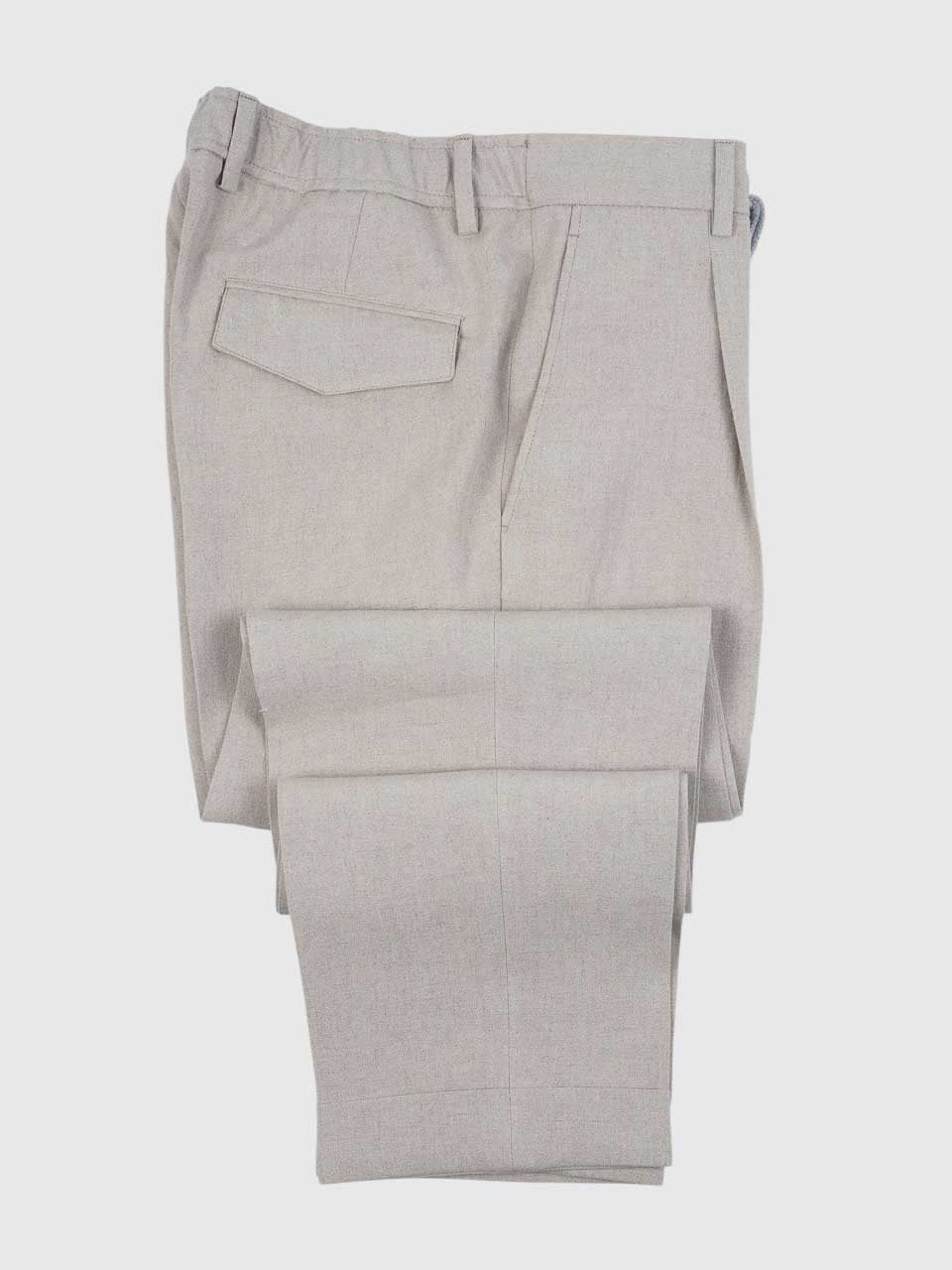Barba Napoli Linen Trousers Beige