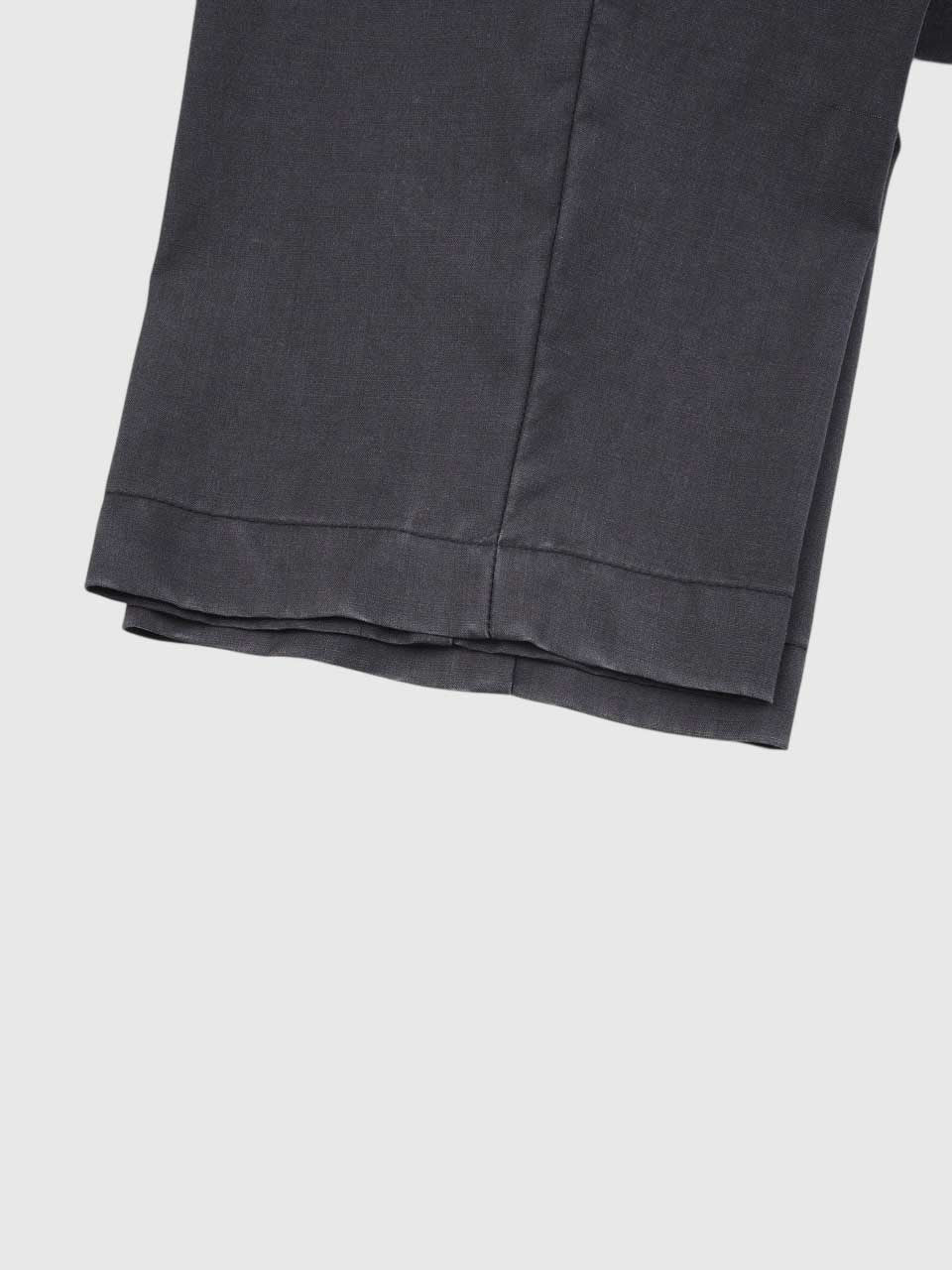 Summer Wool Trousers Dark Grey