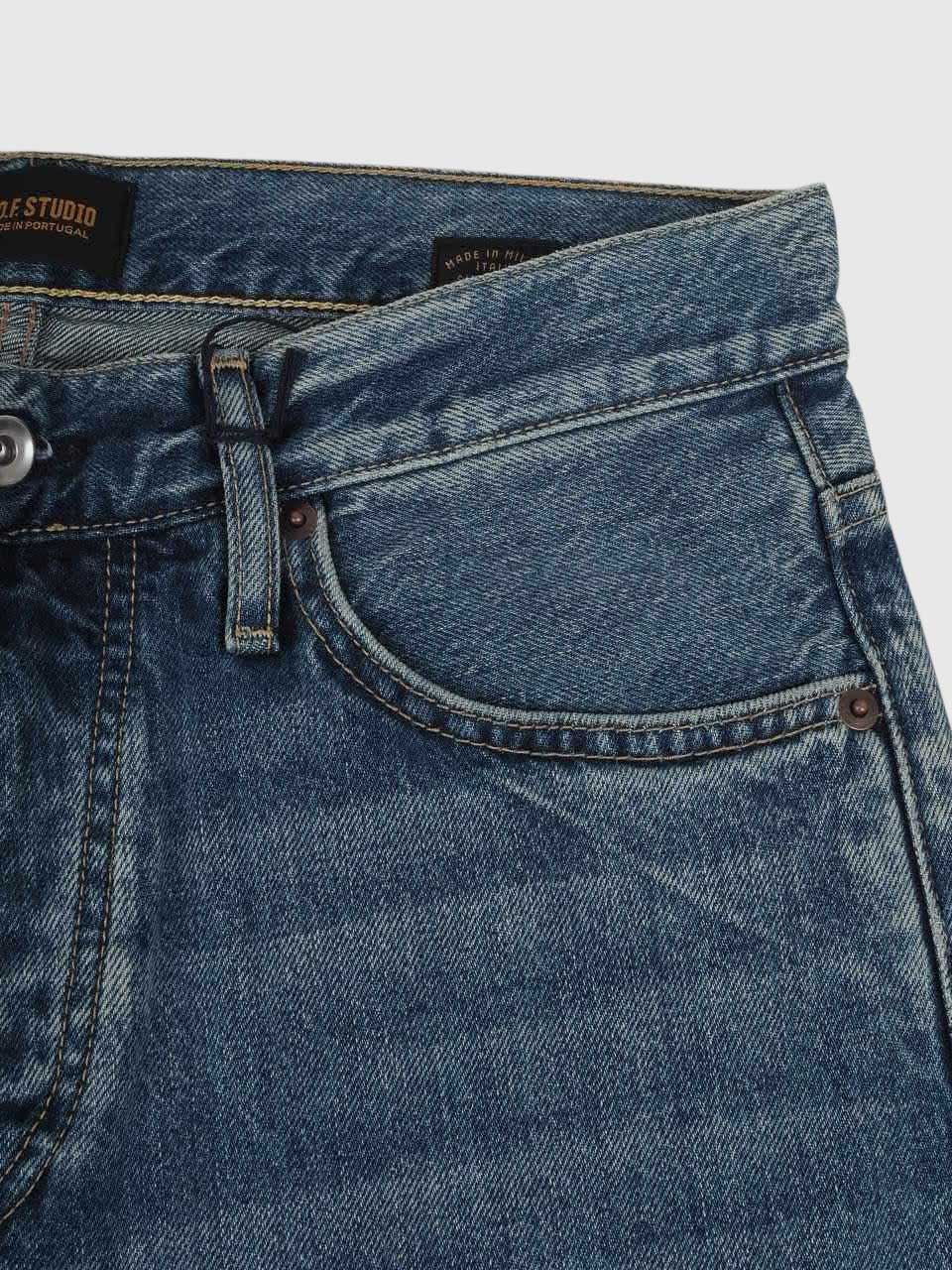 M9 Relaxed Fit 13OZ RG Deep Indigo Auth Aged
