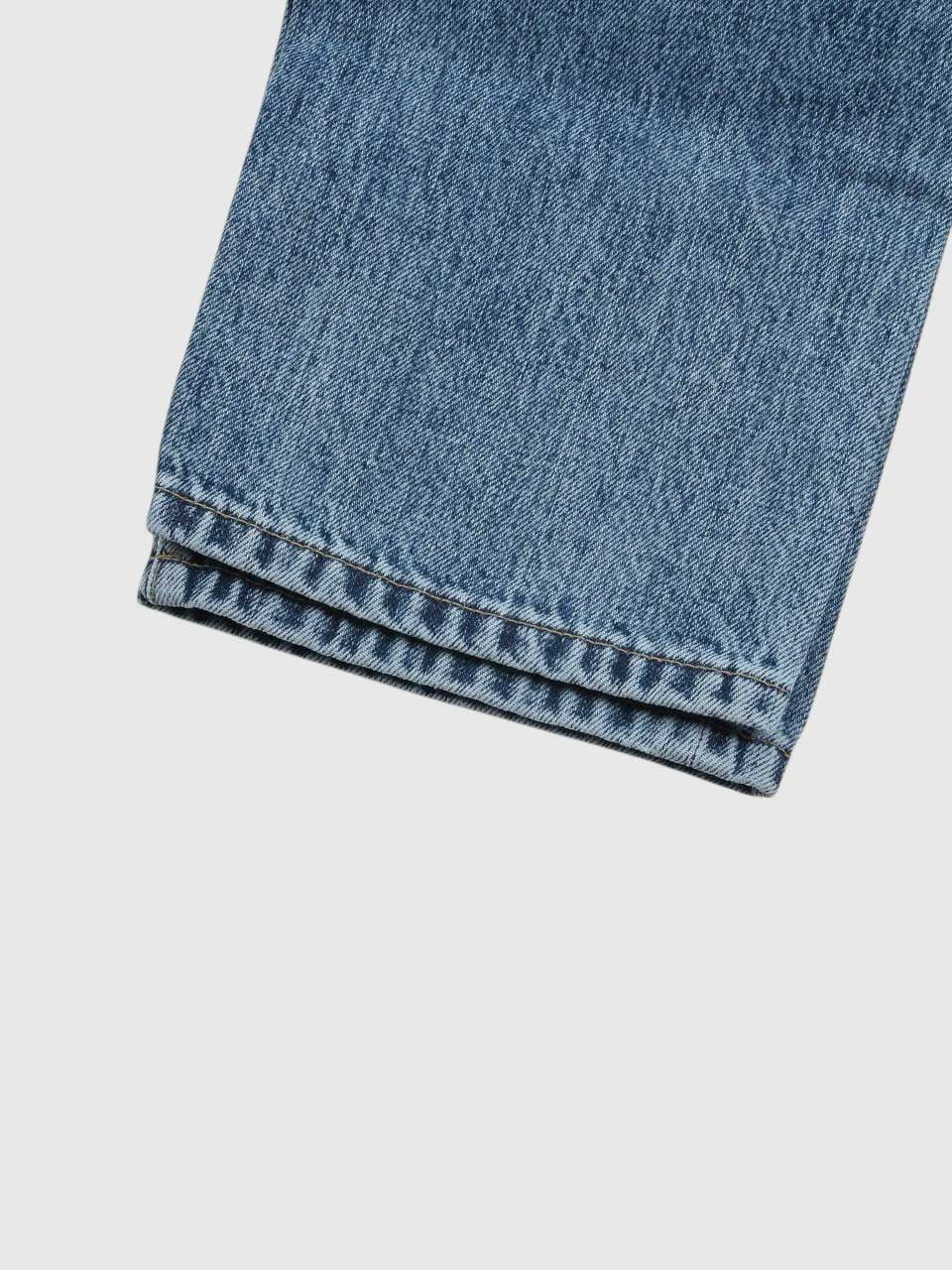 M5 Relaxed Tapered 13oz Kuroki Selvedge Worn Down