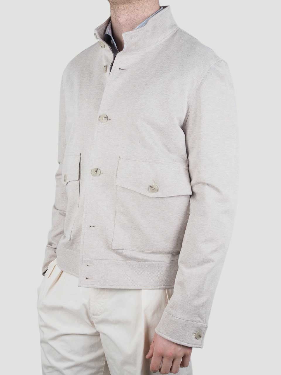 L.B.M. 1911 Cotton Short Jacket Beige