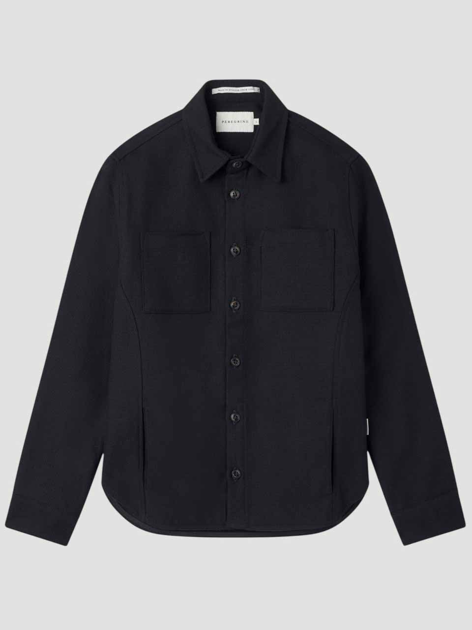 Peregrine Blunt Overshirt Black