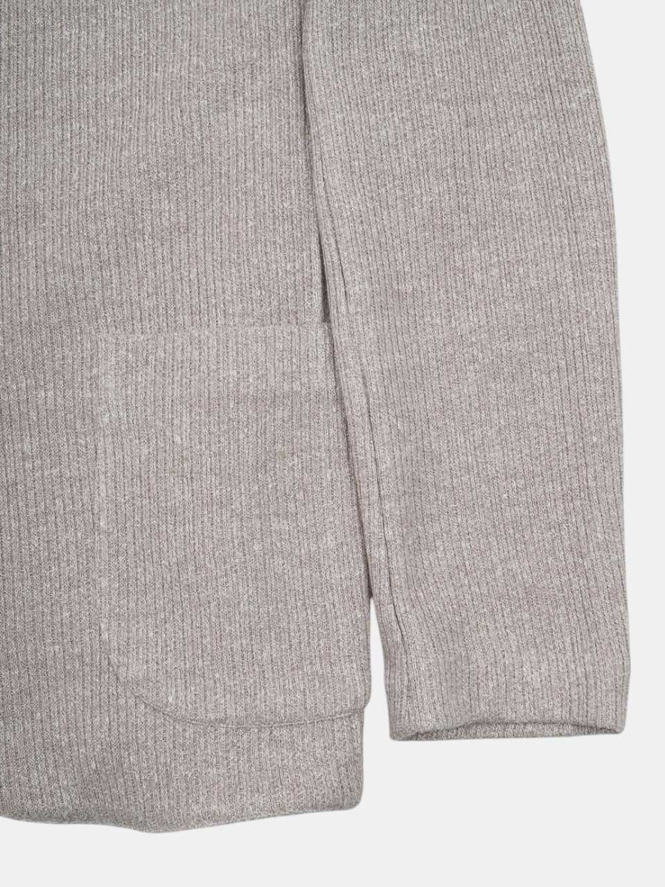 Gran Sasso Knitted Linen Cotton Blazer Beige