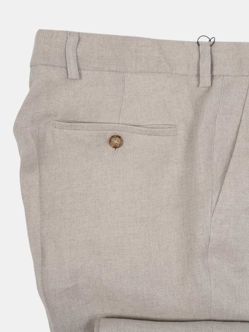 Studio 73 Linen Trousers Beige