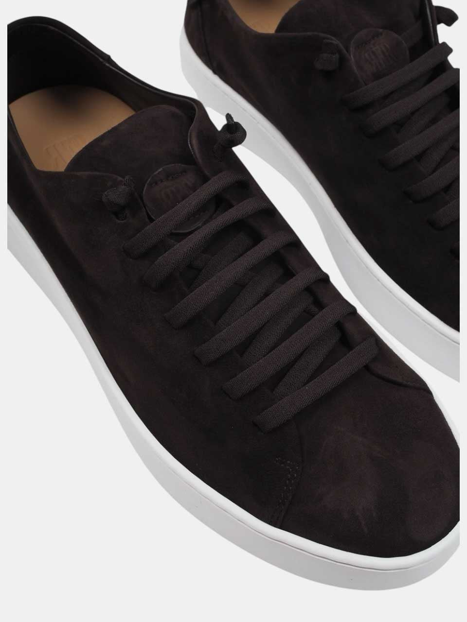 Fabiano Ricci Suede Sneakers Brown