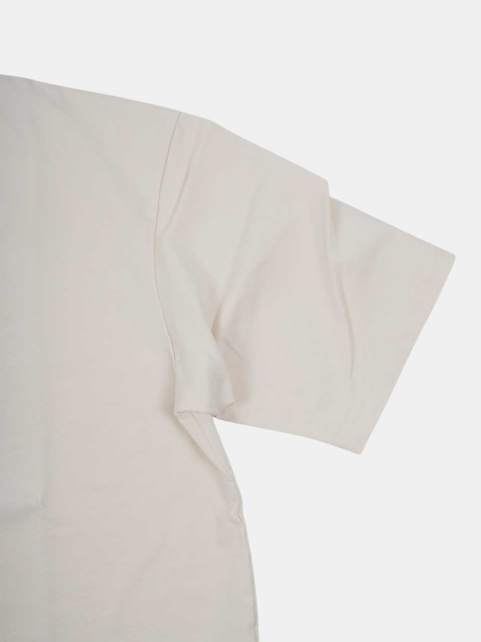 Oversize Cotton Polo Beige