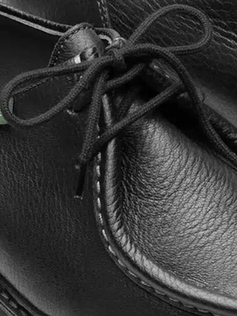 Paraboot Michael Black Cerf Rubber Sole