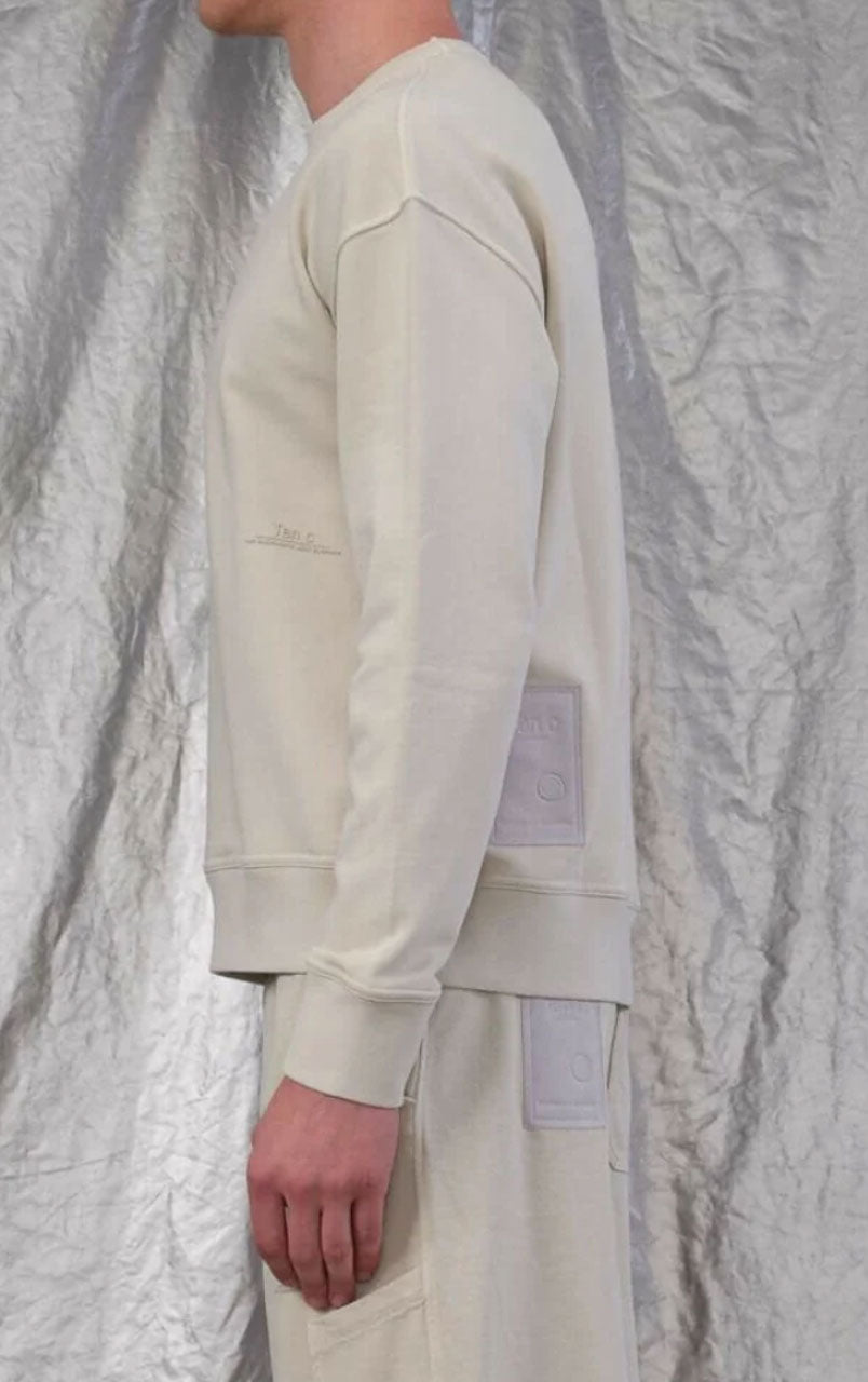 Ten C Cotton Sweater Off White