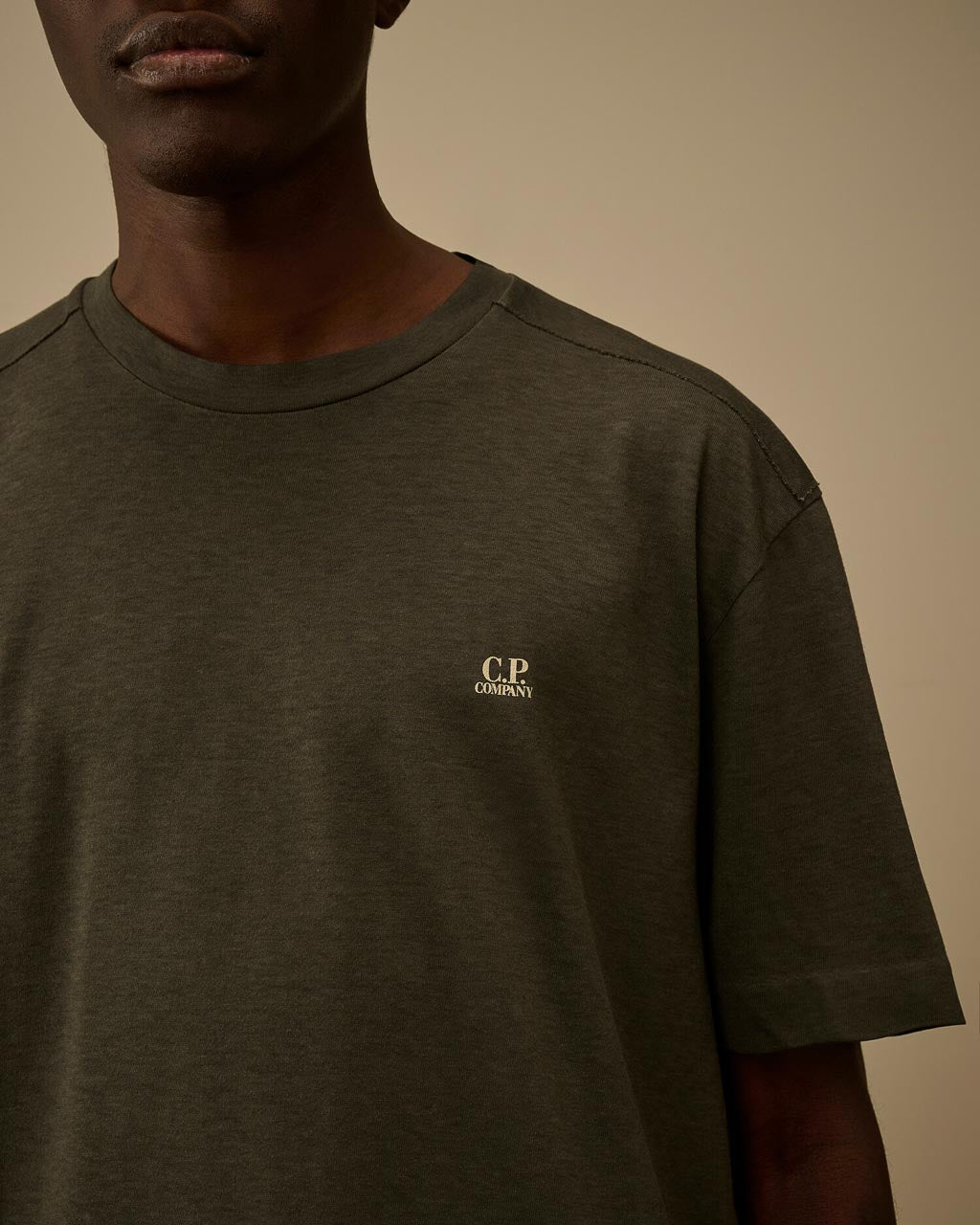 T-Shirt Jersey Liscio 20/1 Plated Gunmetal