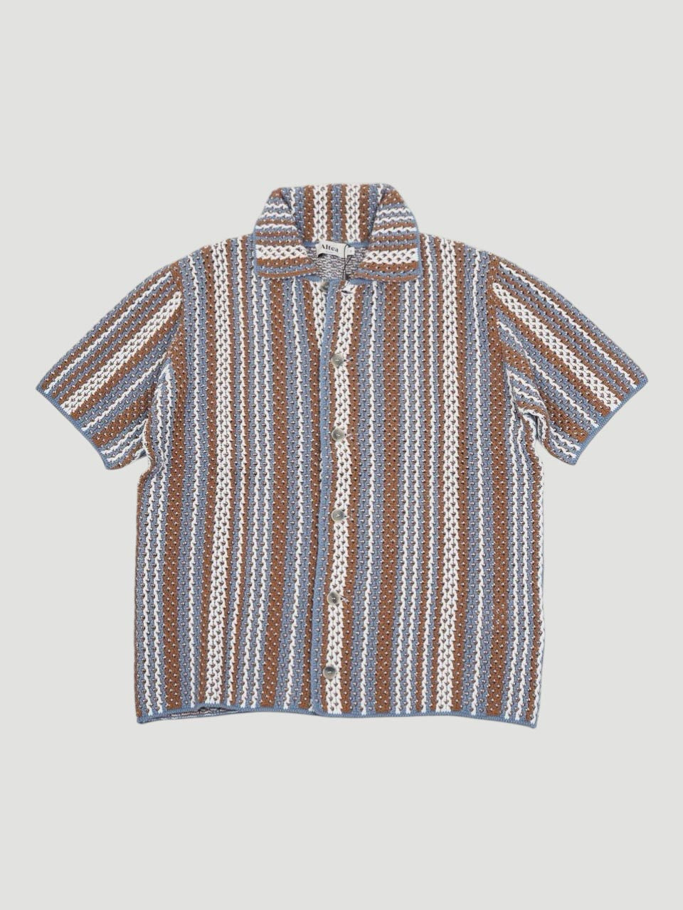 Altea Knitted Short Sleeve Shirt Muli Color