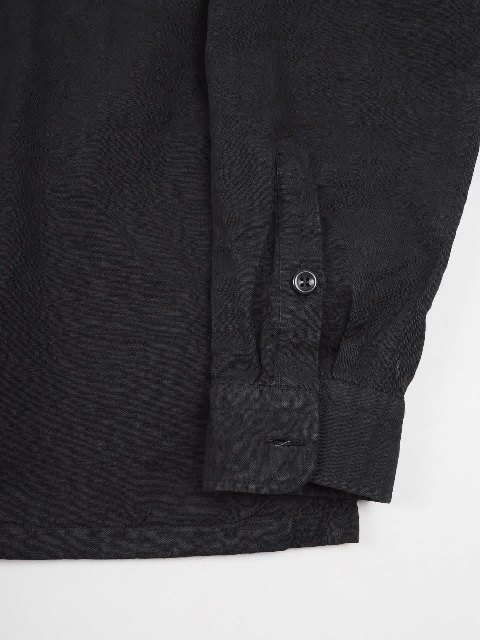 Ghirardelli 1911 Cotton Twill Overshirt Black