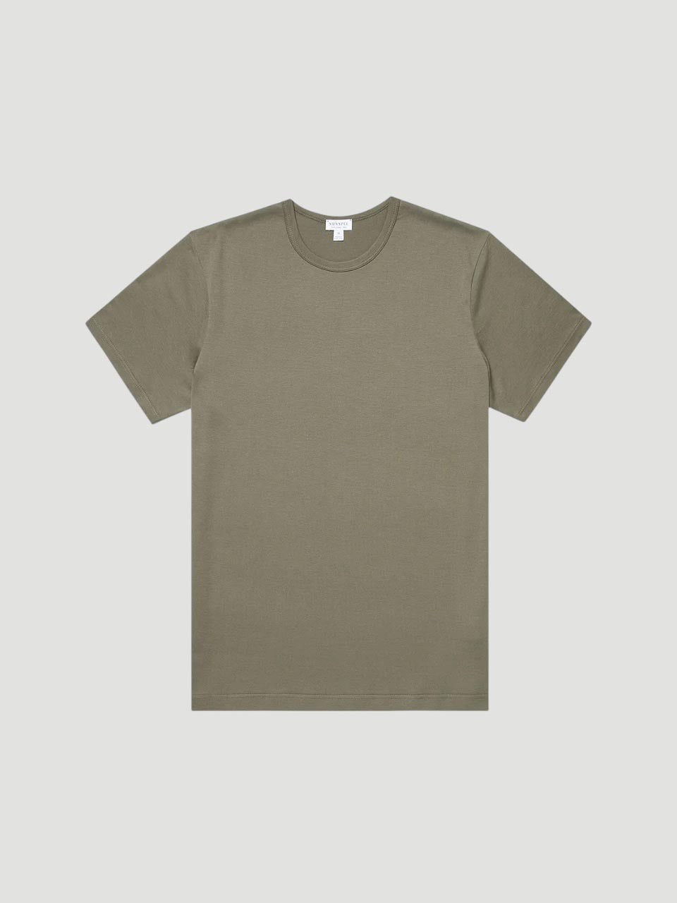 Sunspel Classic T-Shirt Dark Brown