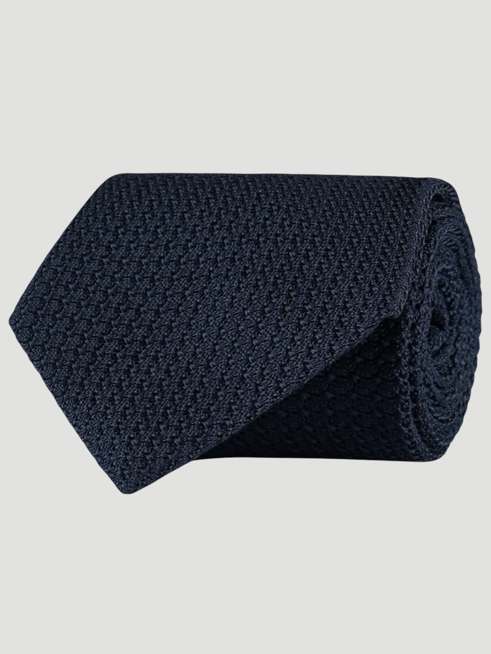 Amanda Christensen Classic grenadine silk Tie Napoli Blue