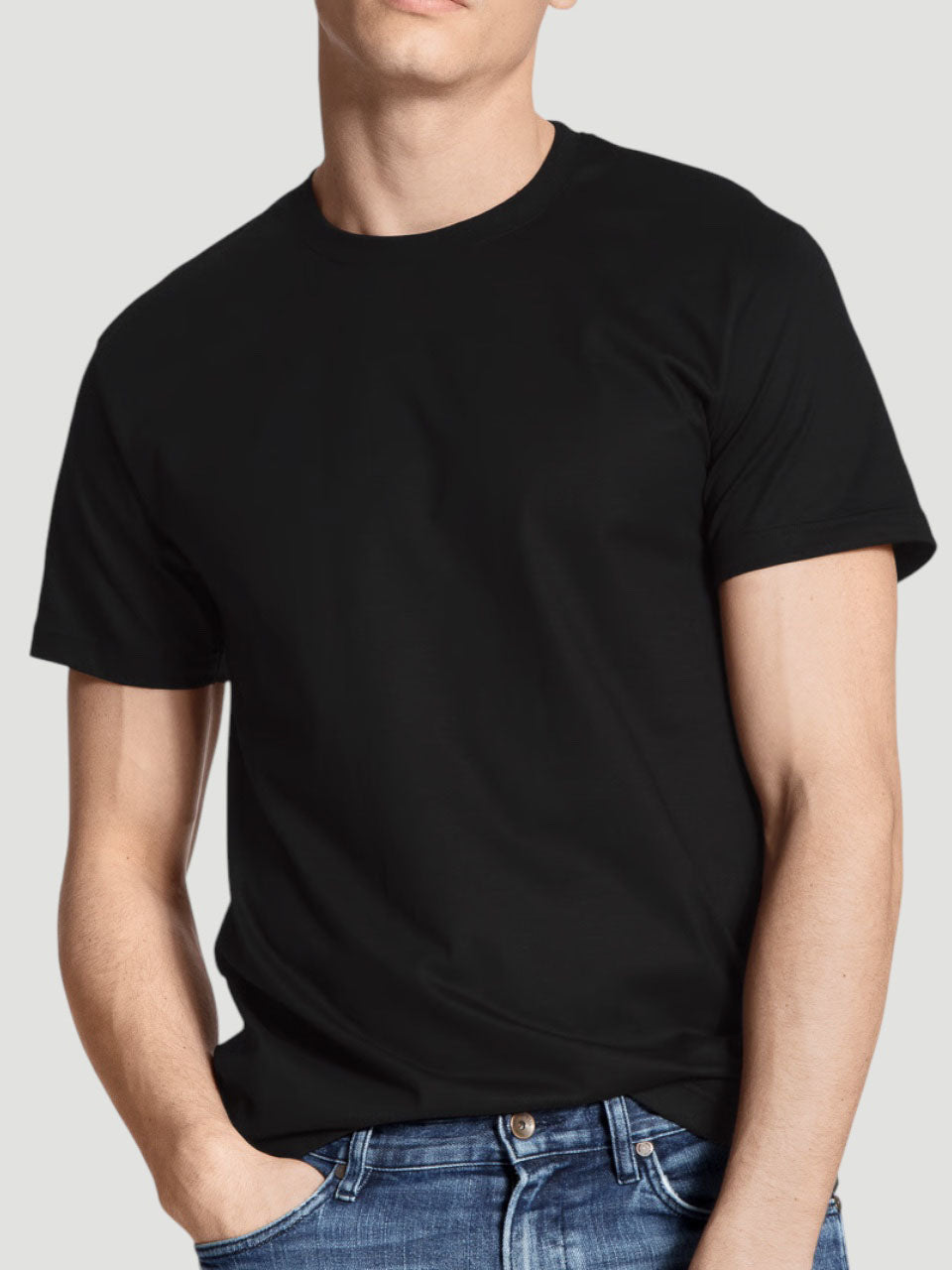 Calida T-Shirt 2-Pack Black