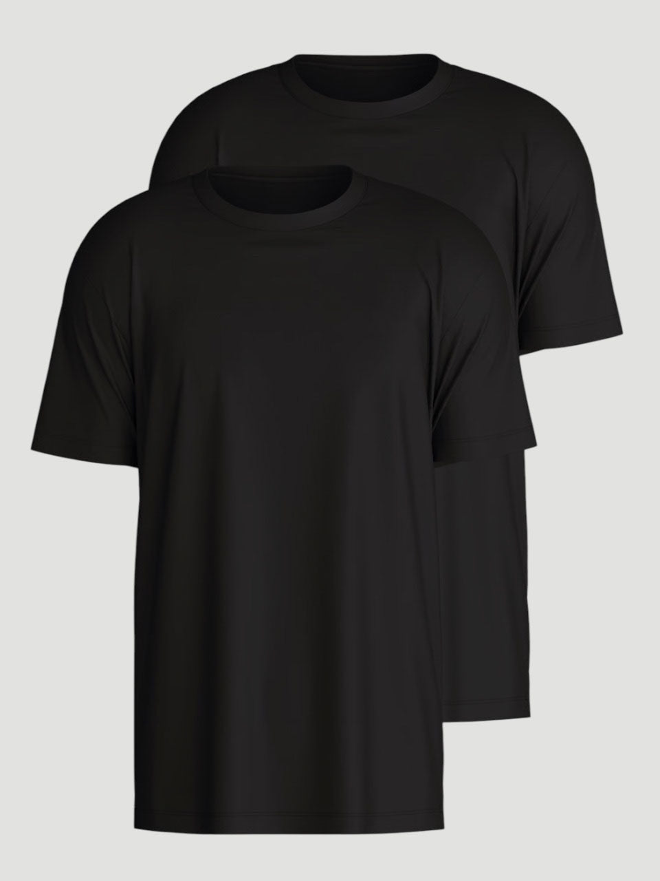 Calida T-Shirt 2-Pack Black