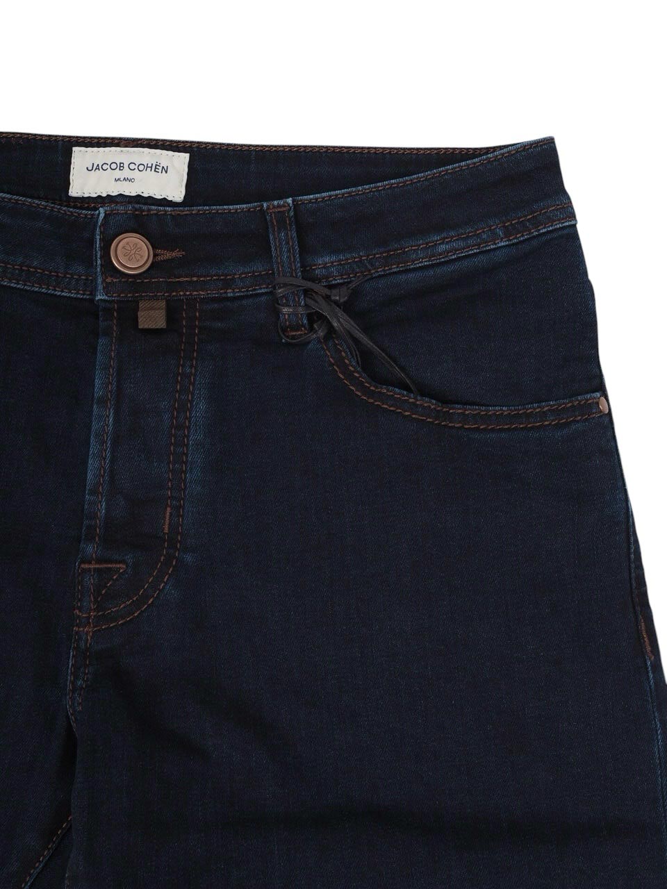 Jacob Cohën Luis Dark Blue Stretch Denim Regular fit