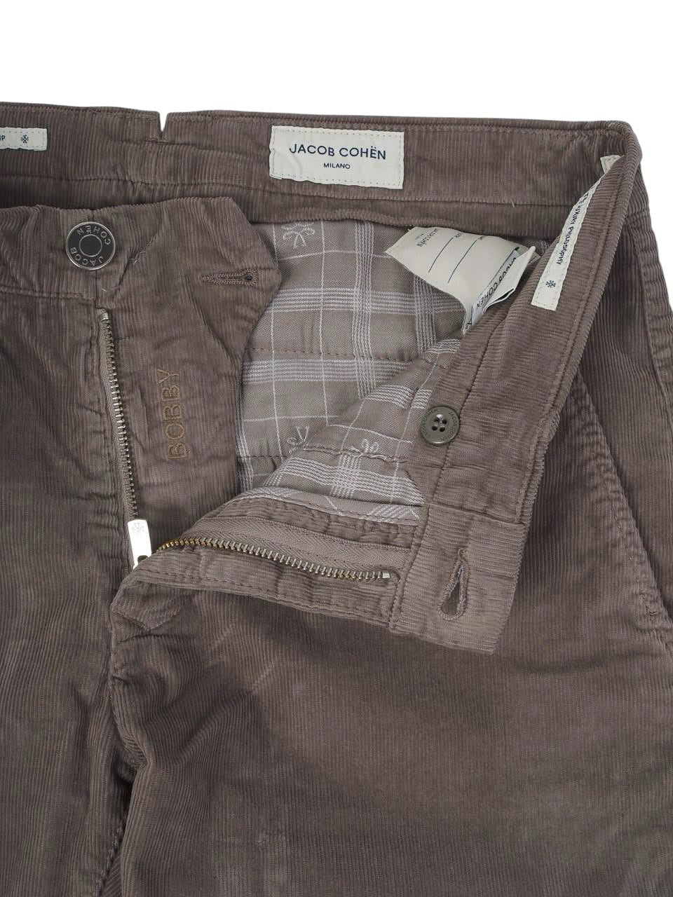 Jacob Cohën Bobby Cord Trousers Taupe