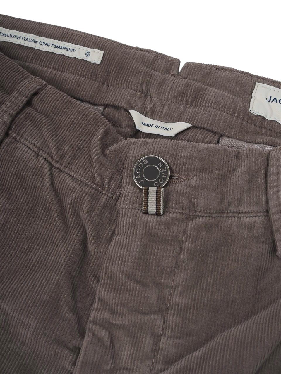 Jacob Cohën Bobby Cord Trousers Taupe