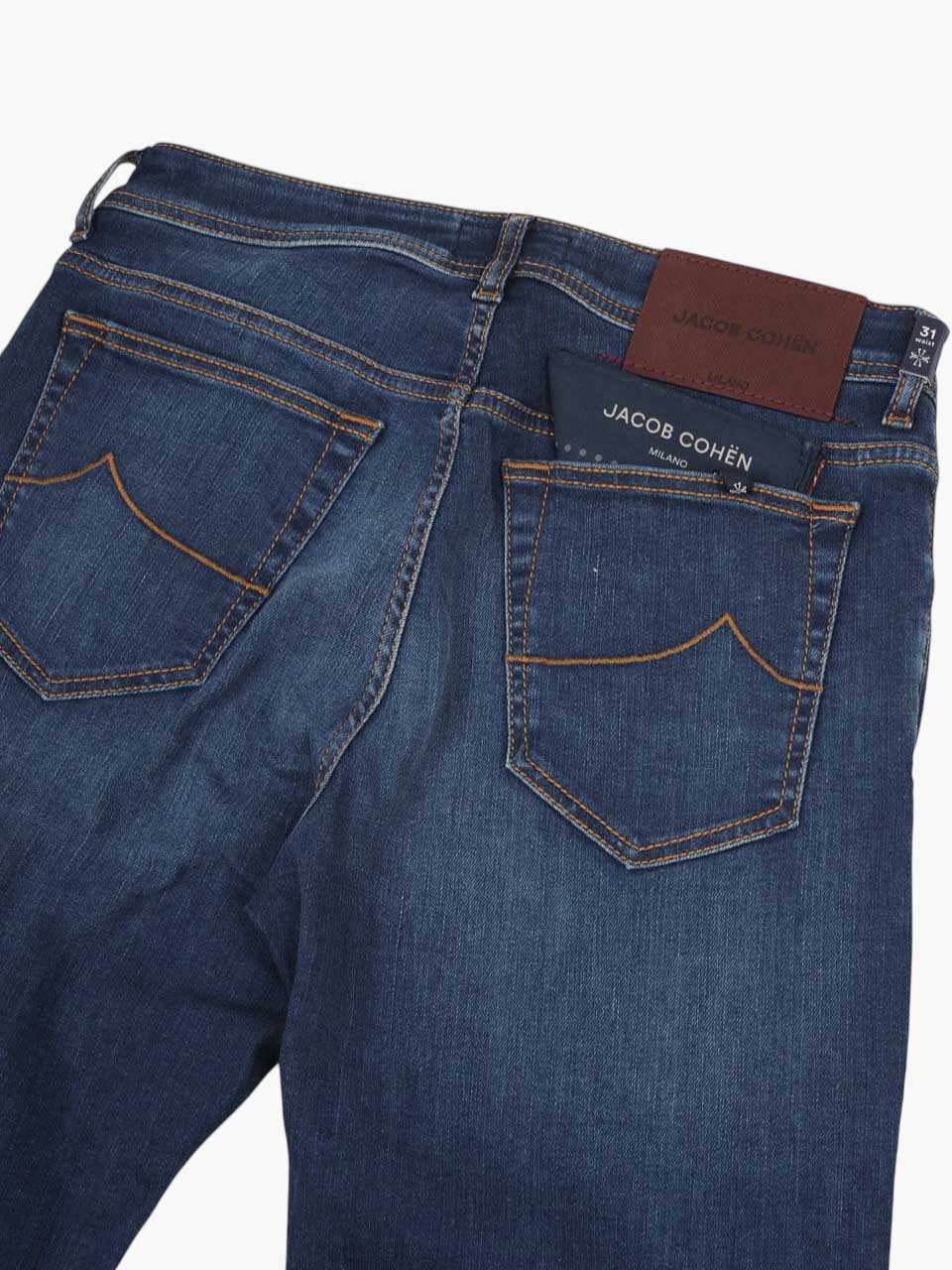 Jacob Cohën Washed Denim Jeans Bard