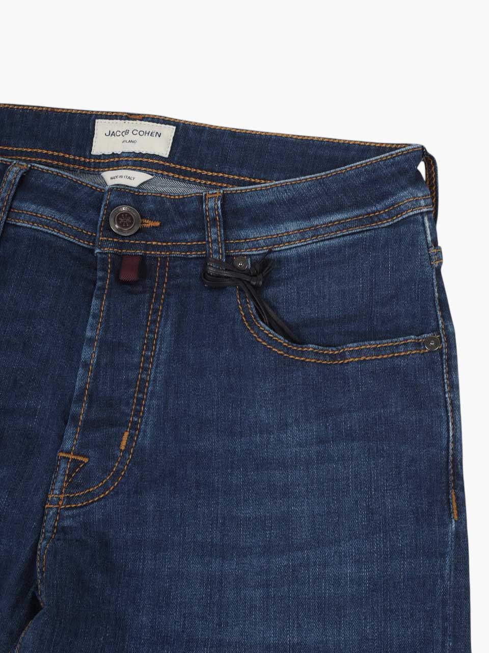 Jacob Cohën Washed Denim Jeans Bard
