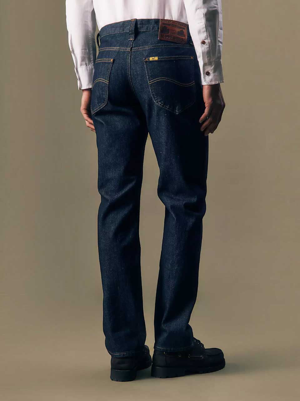 Lee Est.1889 Gold Reglar Straight Denim Jeans