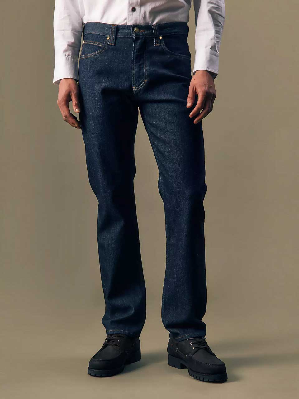 Lee Est.1889 Gold Reglar Straight Denim Jeans