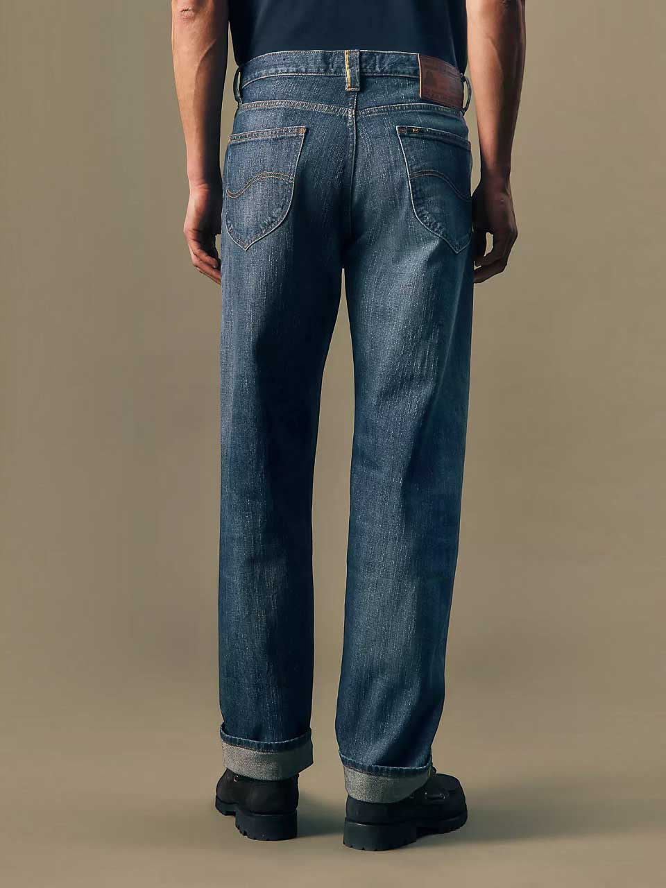 Lee Est.1889 Gold Relaxed Tapered Denim Jeans
