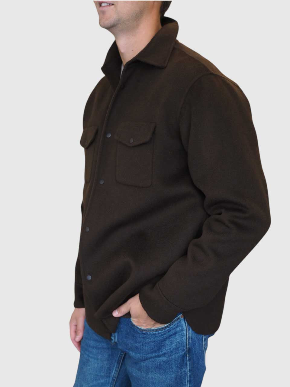 Aspesi Wool Jacket Brown