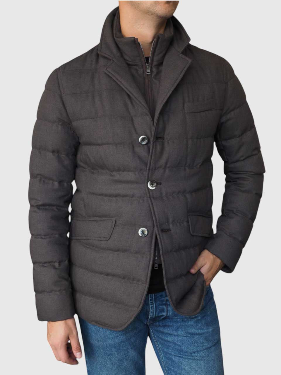 Herno Down Jacket Brown