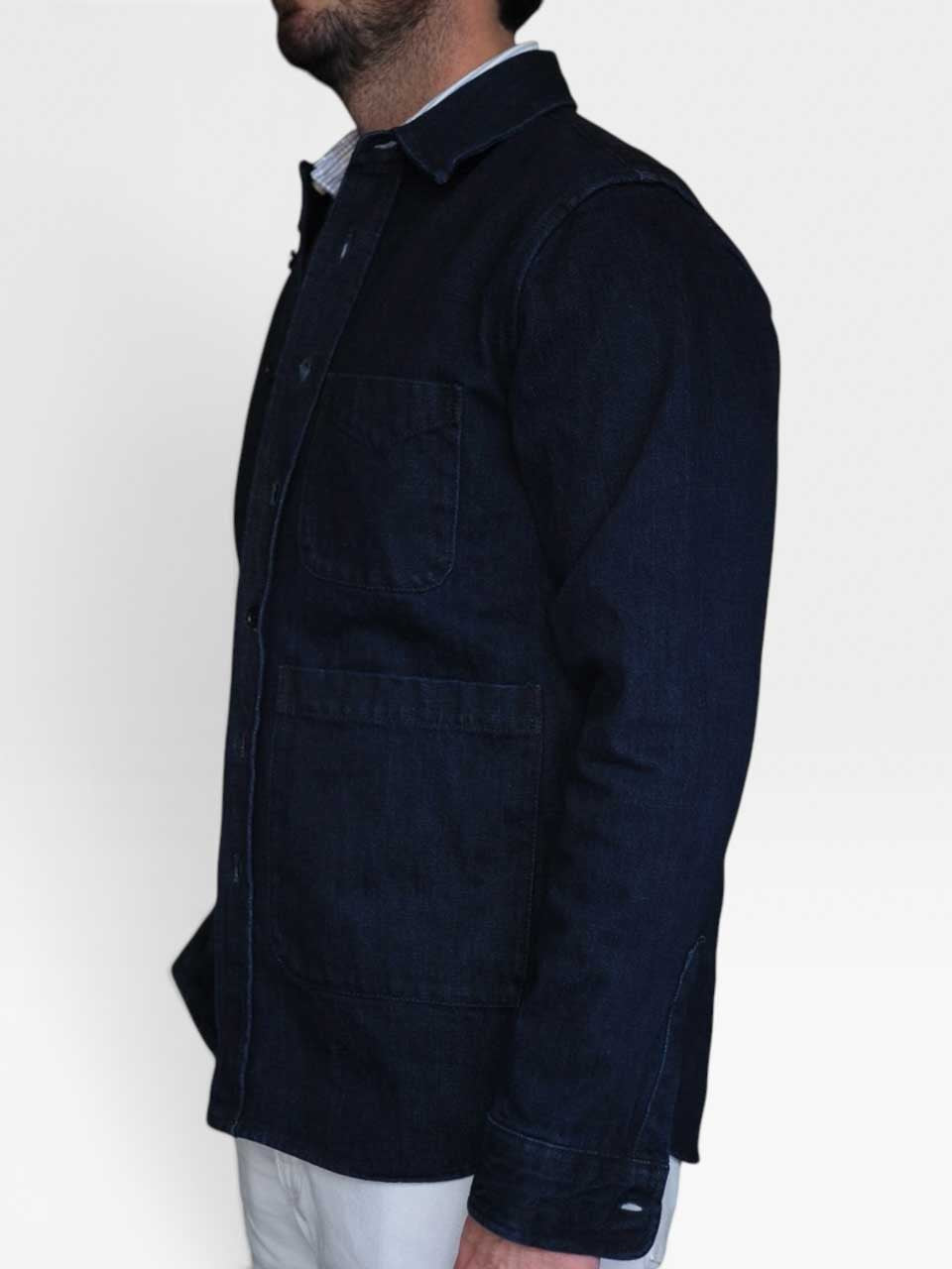 Aspesi Dark Denim Jacket